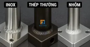 Sự khác biệt giữa hàn Inox, thép thường và nhôm trong gia công kim loại tấm